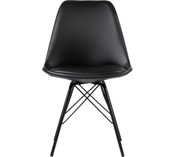 Стул Bergenson Bjorn Mirkl экокожа, черный BZMRK-CST-LTH-BLK