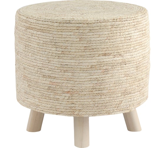 Пуф Bergenson Bjorn Sonja D40x40 см, светло-бежевый TL-BB-PFSJ-PN-BG-40 1