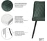 Стул Bergenson Bjorn Sophie велюр, темно-зеленый LA-BECH-SO108-88 4