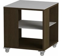 Журнальный стол Leset LS 732 венге, стекло белое 0229-5838