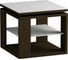 Журнальный стол Leset LS 747 венге, стекло белое 0234-6149 1
