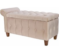 Банкетка Leset Classic-Б2 велюр матовый 04, ножки орех 5380-7260