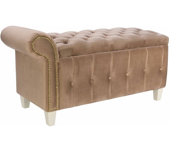 Банкетка Leset Classic-Б2 велюр матовый 04, ножки орех 5380-7260