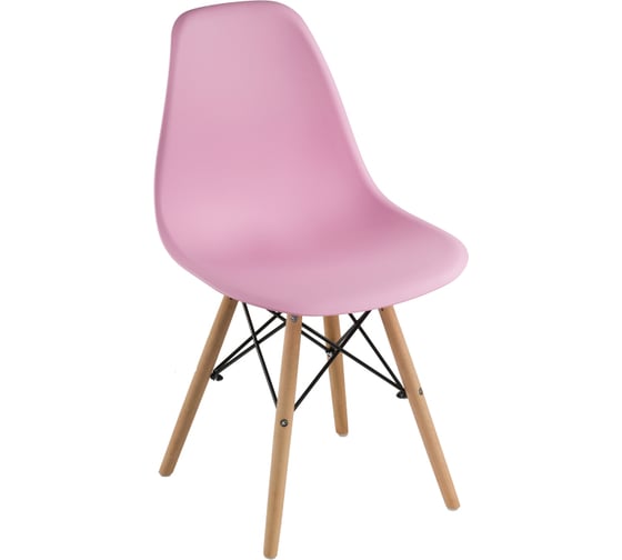 Пластиковый стул Woodville Eames PC-015 light pink 11897
