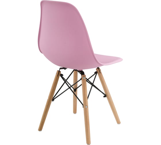 Пластиковый стул Woodville Eames PC-015 light pink 11897