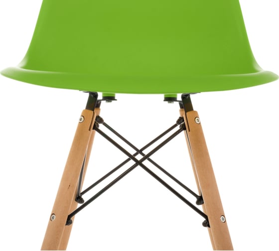 Пластиковый стул Woodville Eames PC-015 зеленый 11728