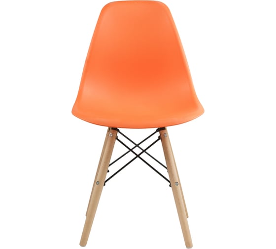 Пластиковый стул Woodville Eames PC-015 orange 11900