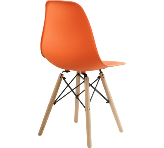Пластиковый стул Woodville Eames PC-015 orange 11900