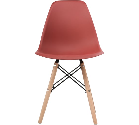 Пластиковый стул Woodville Eames PC-015 bordeaux 11896