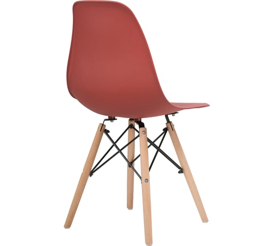 Пластиковый стул Woodville Eames PC-015 bordeaux 11896