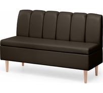 Кухонный диван НОРТА NORTA BLUZ 1320x600x880 Galaxy Dk. Brown 4657773600249