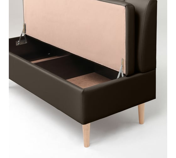 Кухонный диван НОРТА NORTA BLUZ 1320x600x880 Galaxy Dk. Brown 4657773600249