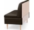 Кухонный диван НОРТА NORTA BLUZ 1120x600x880 Galaxy Dk. Brown 4657773600157 4