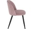 Стул Woodville Gabi 1 light purple/black 15085 2