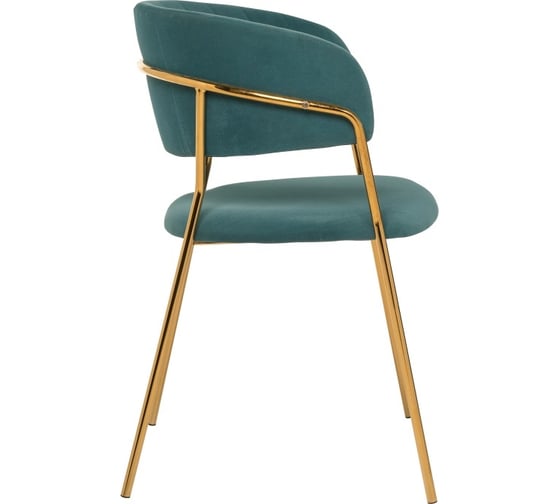 Стул Woodville Kamelia green/gold 11778