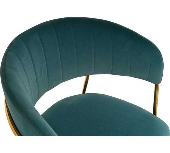 Стул Woodville Kamelia green/gold 11778
