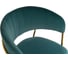 Стул Woodville Kamelia green/gold 11778 3