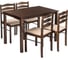 Обеденная группа Woodville Starter (стол и 4 стула) oak / beige 11411 1