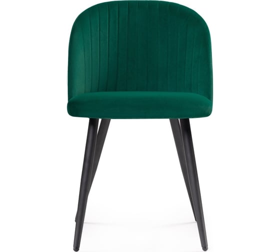 Стул Woodville Gabi 1 dark green/black 15352