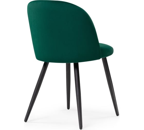 Стул Woodville Gabi 1 dark green/black 15352
