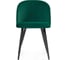 Стул Woodville Gabi 1 dark green/black 15352 2