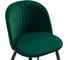 Стул Woodville Gabi 1 dark green/black 15352 5