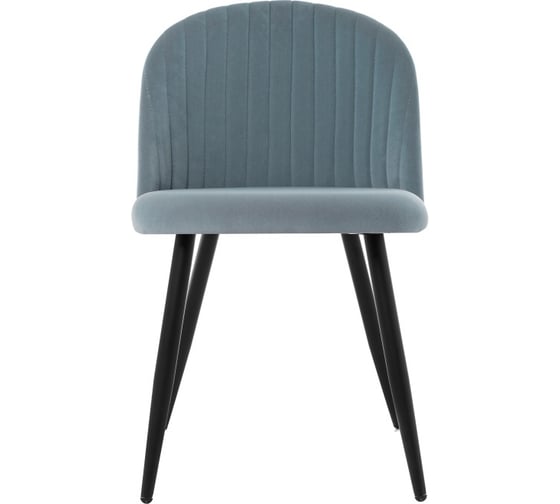 Стул Woodville Gabi 1 light blue/black 15109