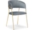 Стул Woodville Kamelia gray / gold 15321 1