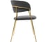 Стул Woodville Kamelia grey/gold 11777 2
