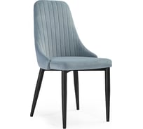 Стул Woodville Kora light blue/black 15104