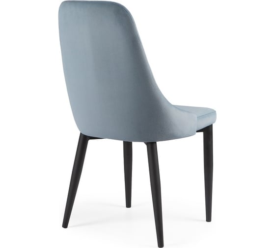 Стул Woodville Kora light blue/black 15104