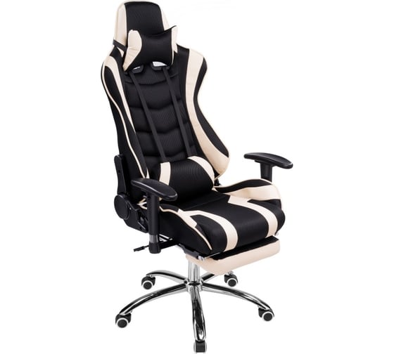 Стул Woodville Kano 1 cream/black 11908