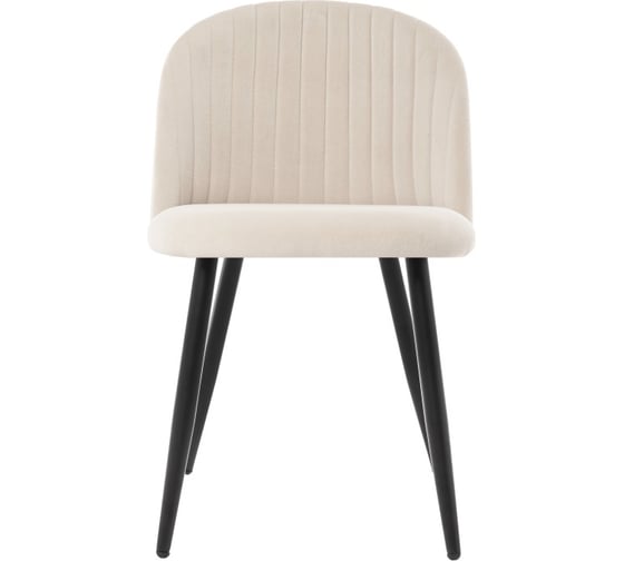Стул Woodville Gabi 1 beige/black 15086