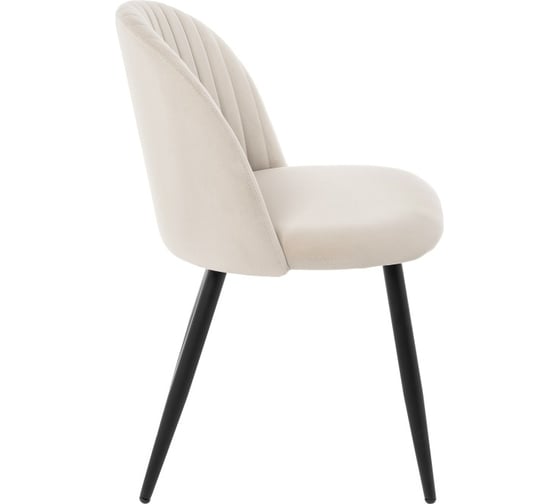 Стул Woodville Gabi 1 beige/black 15086