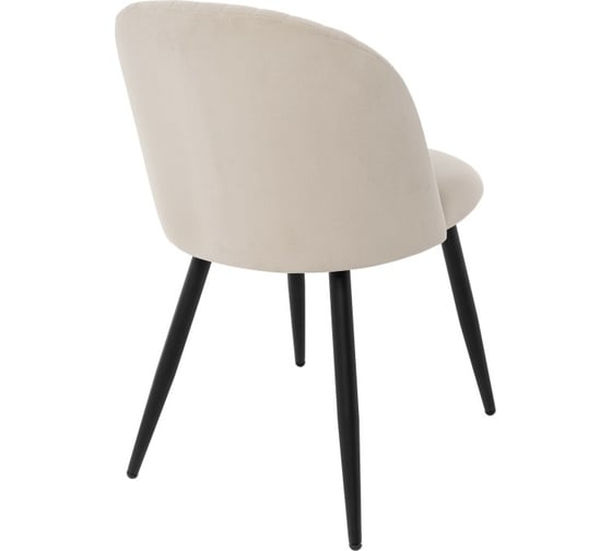 Стул Woodville Gabi 1 beige/black 15086