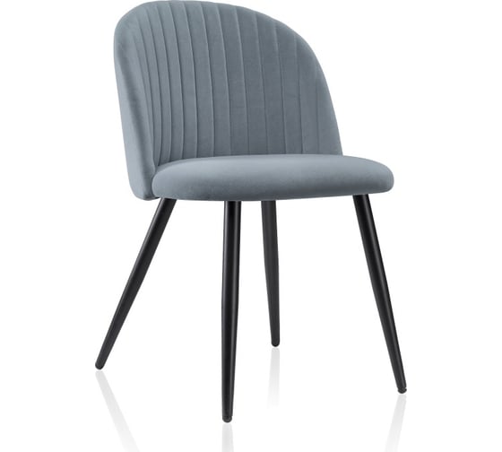 Стул Woodville Gabi 1 gray/black 15110 1
