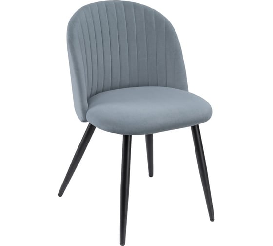 Стул Woodville Gabi 1 gray/black 15110