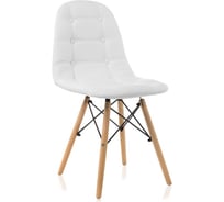 Деревянный стул Woodville Kvadro white 11823