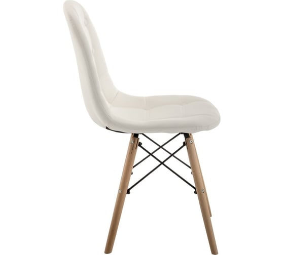 Деревянный стул Woodville Kvadro white 11823