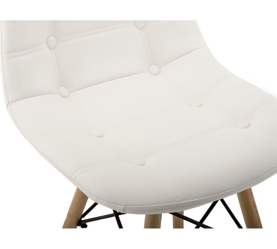 Деревянный стул Woodville Kvadro white 11823