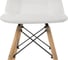 Деревянный стул Woodville Kvadro white 11823 4