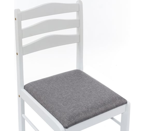 Деревянный стул Woodville Camel white/light grey 1992