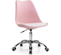 Стул Woodville Kolin pink / white 15076