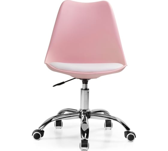Стул Woodville Kolin pink / white 15076