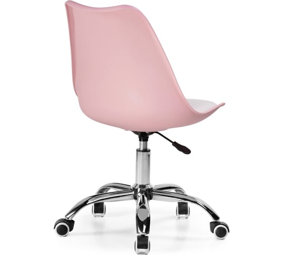 Стул Woodville Kolin pink / white 15076