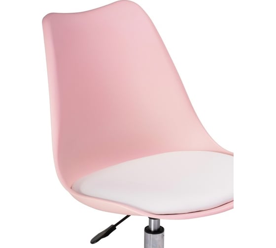 Стул Woodville Kolin pink / white 15076