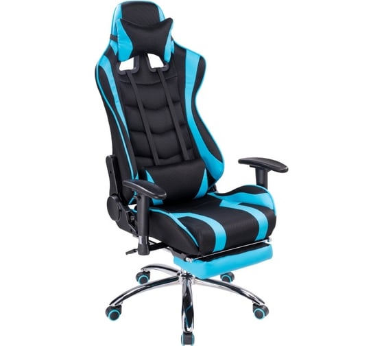 Стул Kano 1 light blue / black Woodville 11909