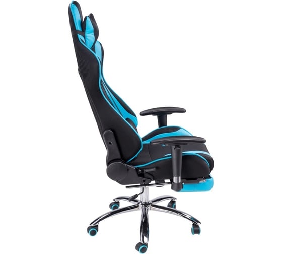 Стул Kano 1 light blue / black Woodville 11909