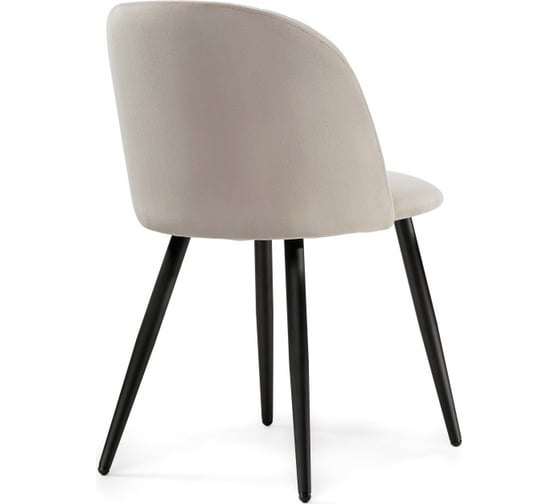 Стул Woodville Gabi 1 latte/black 15350