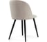 Стул Woodville Gabi 1 latte/black 15350 4